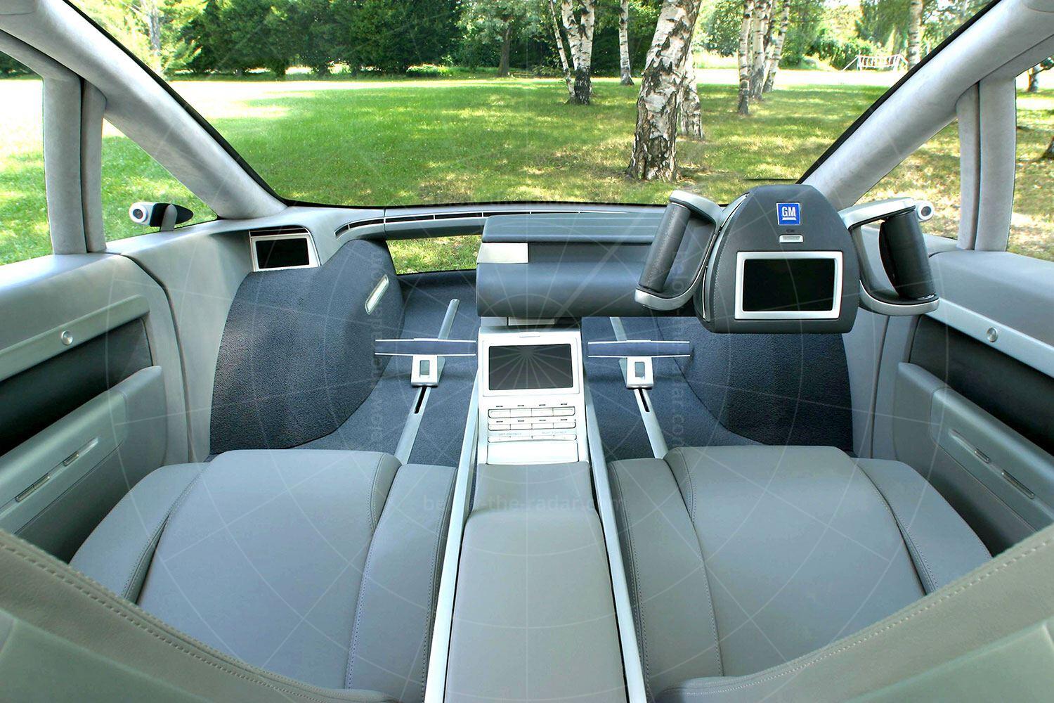 GM Hy-Wire interior Pic: General Motors | GM Hy-Wire interior