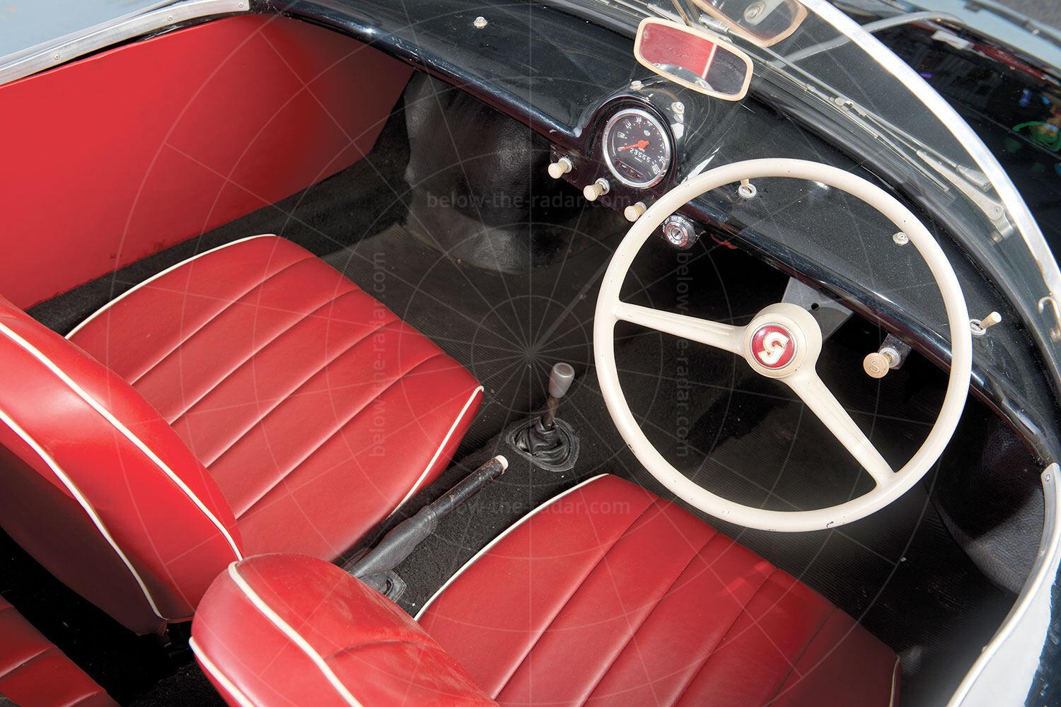 Goggomobil Dart interior Pic: RM Sotheby's | Goggomobil Dart interior
