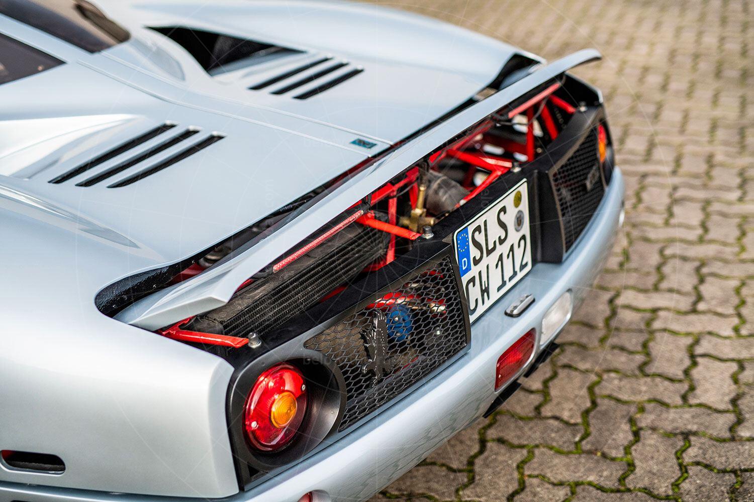 Isdera Commendatore 112i air brake Pic: RM Sotheby's | Isdera Commendatore 112i air brake