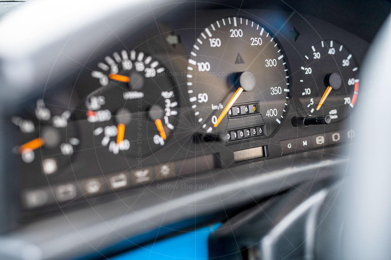 Isdera Commendatore 112i instruments Pic: RM Sotheby's | Isdera Commendatore 112i instruments