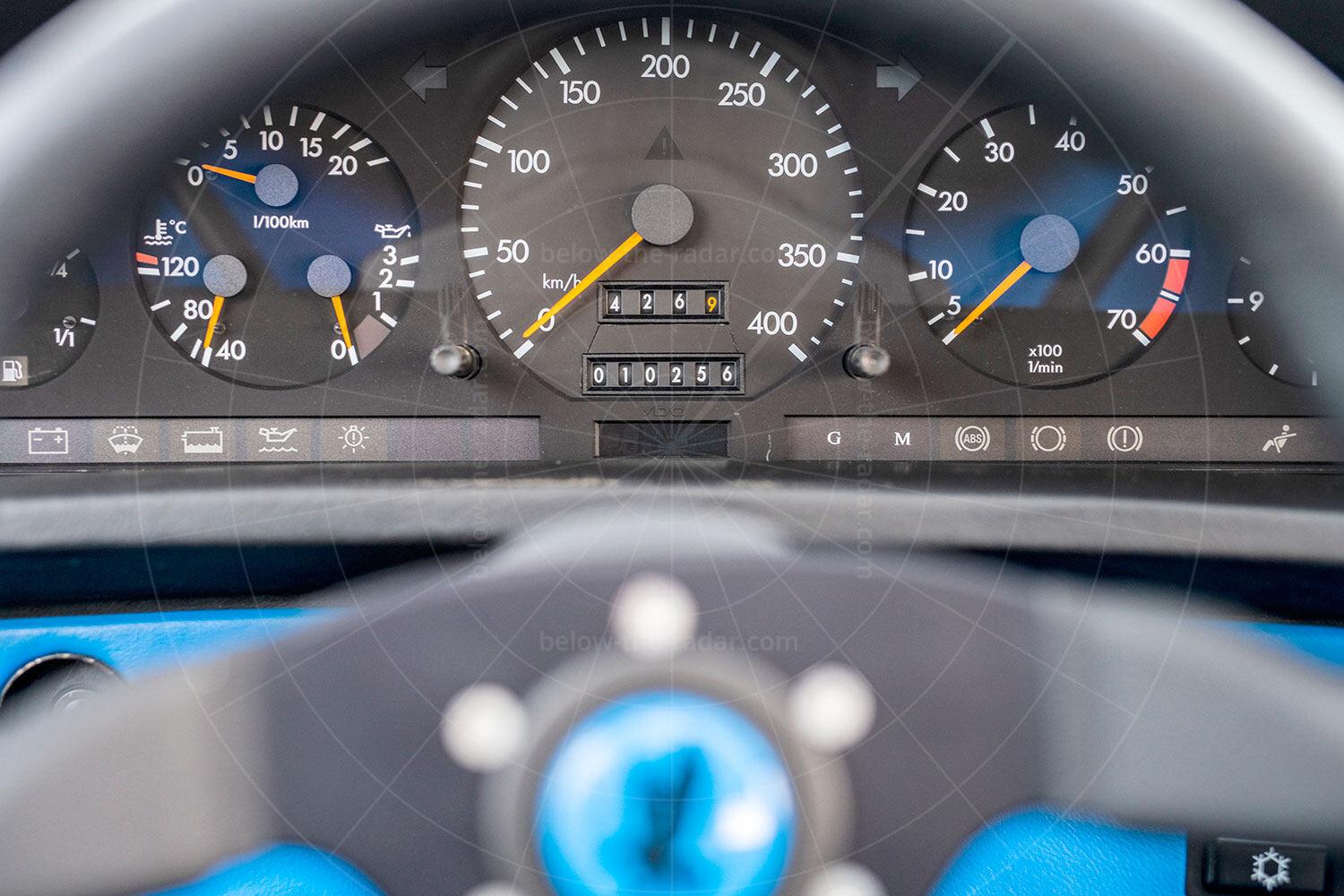 Isdera Commendatore 112i Pic: RM Sotheby's | Isdera Commendatore 112i instruments