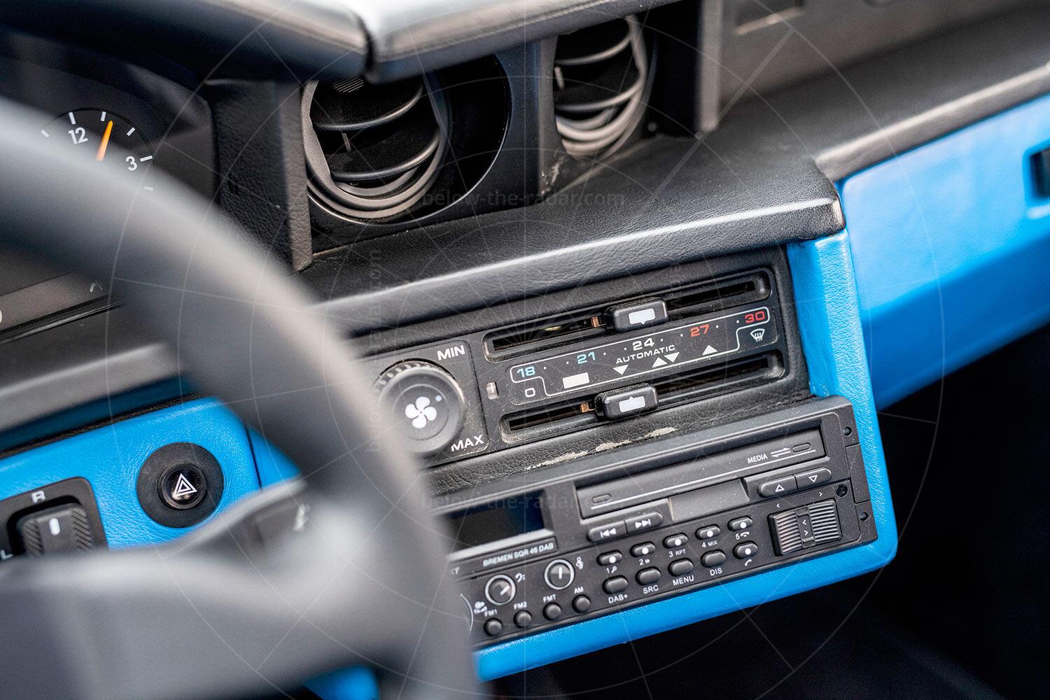 Isdera Commendatore 112i dashboard Pic: RM Sotheby's | Isdera Commendatore 112i dashboard
