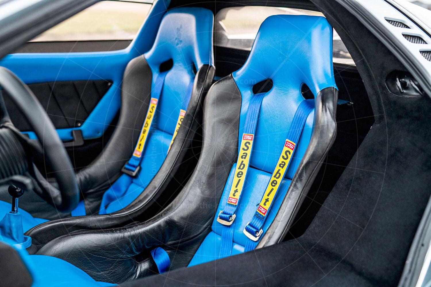Isdera Commendatore 112i seats Pic: RM Sotheby's | Isdera Commendatore 112i seats
