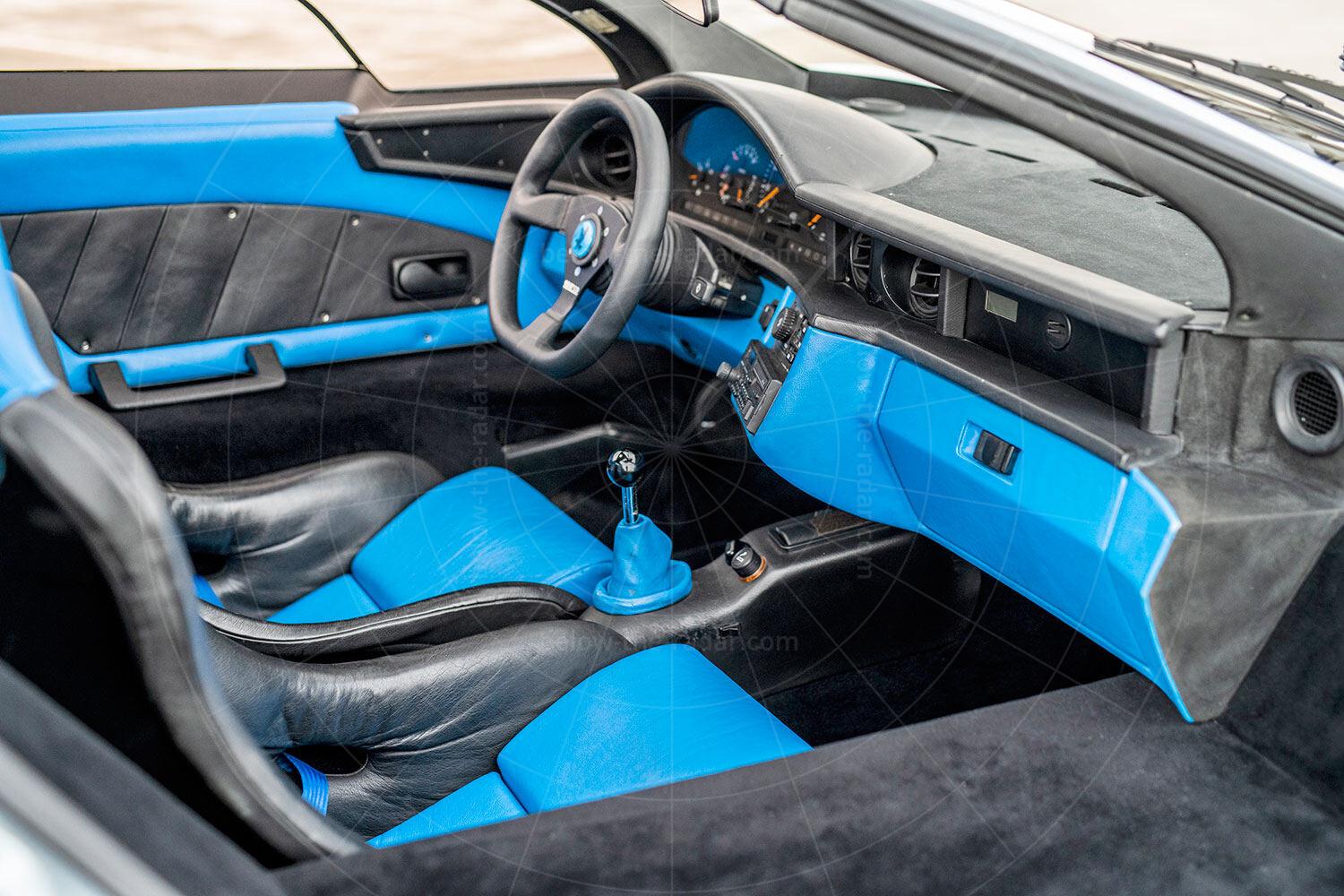 Isdera Commendatore 112i interior Pic: RM Sotheby's | Isdera Commendatore 112i interior