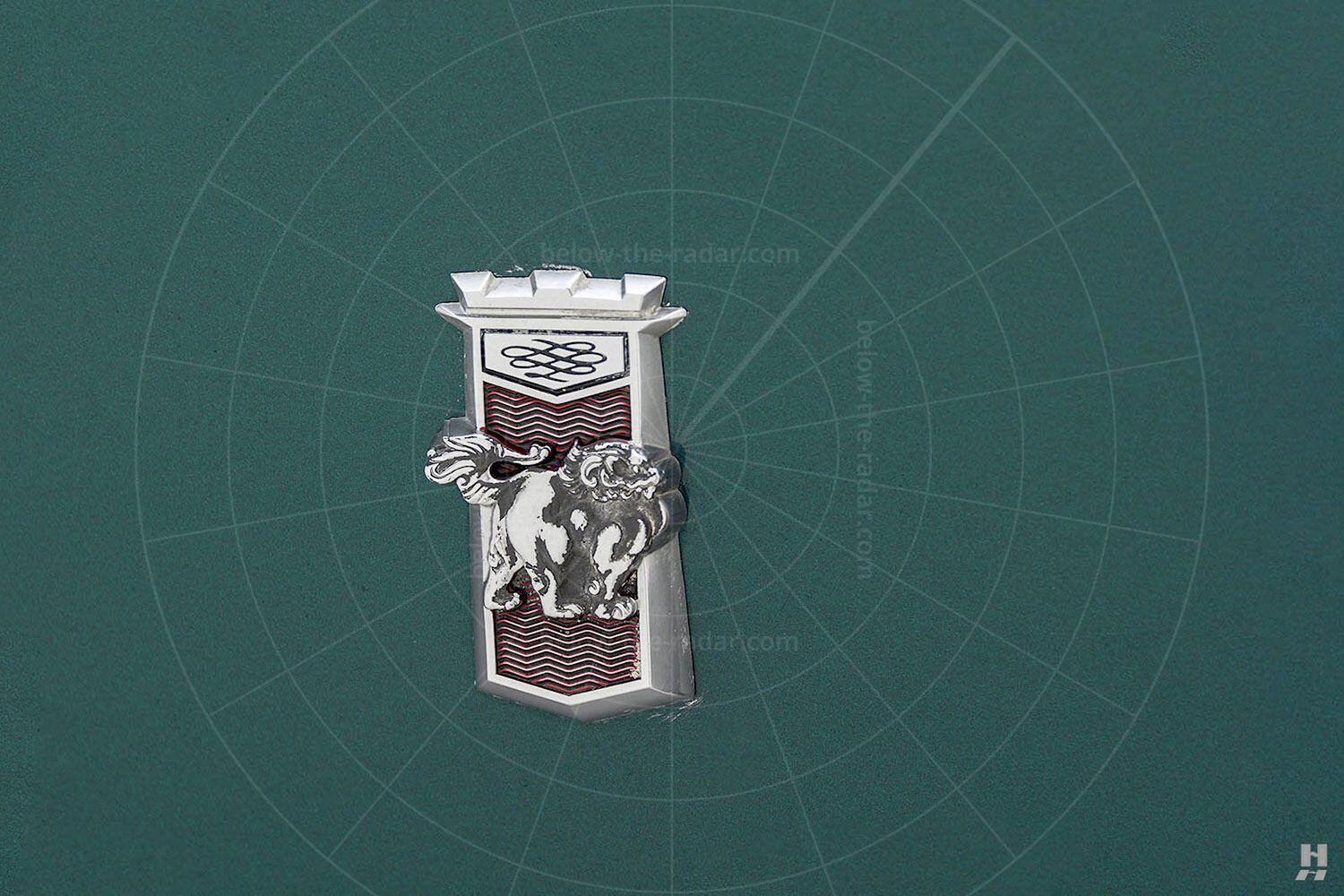 Isuzu 117 Coupé badge Pic: Hyman Ltd | Isuzu 117 Coupé badge