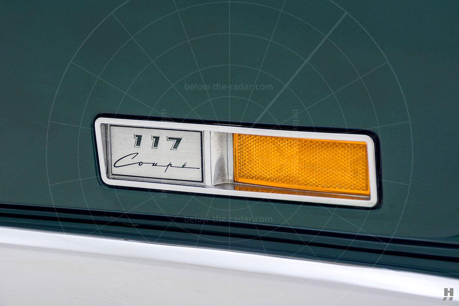 Isuzu 117 Coupé badge Pic: Hyman Ltd | Isuzu 117 Coupé badge