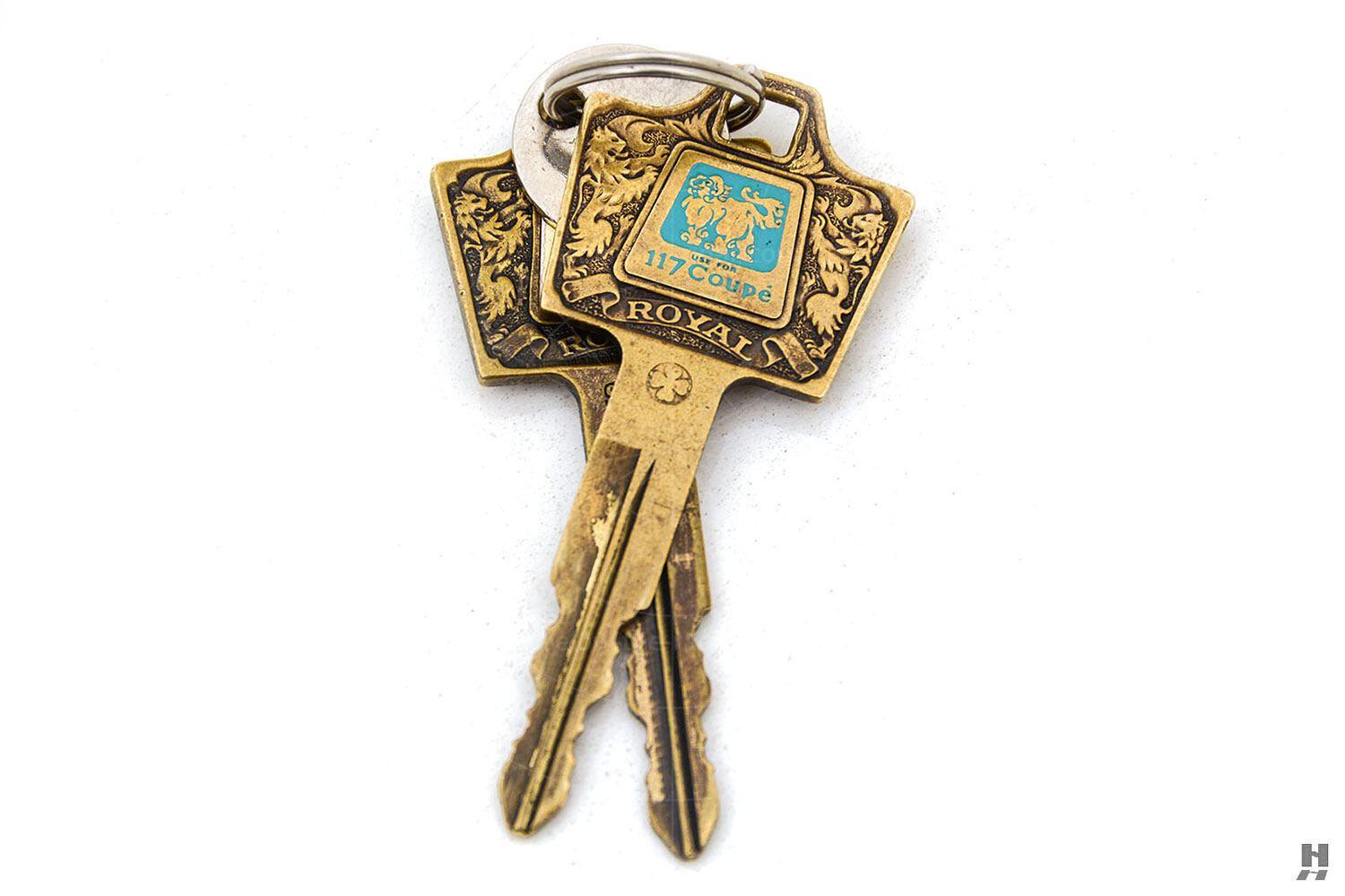 Isuzu 117 Coupé keys Pic: Hyman Ltd | Isuzu 117 Coupé keys