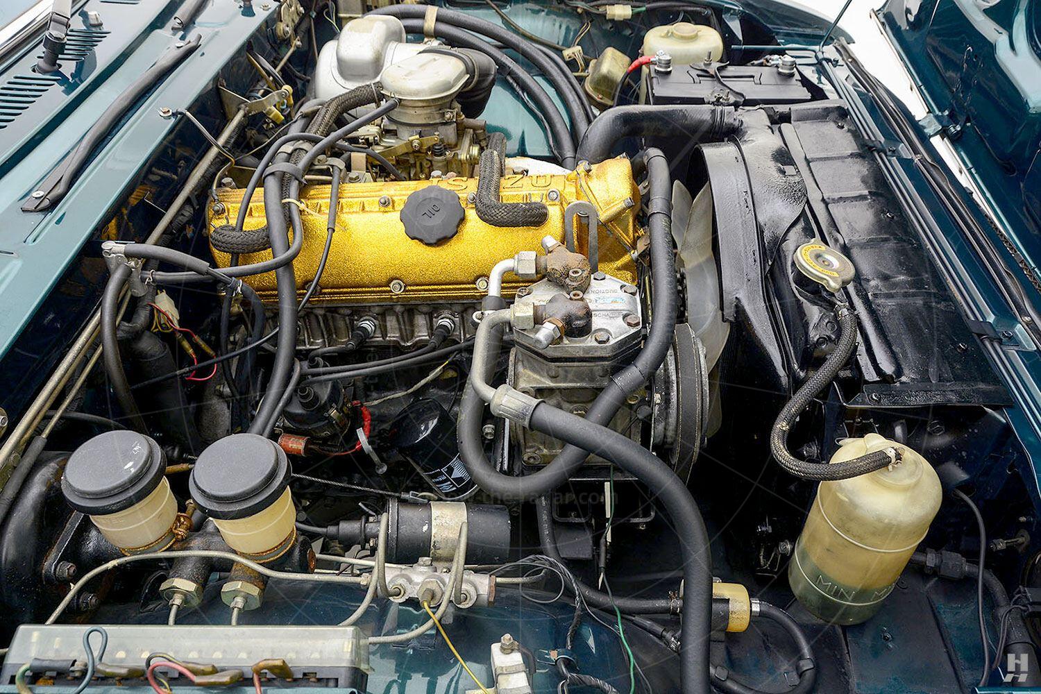 Isuzu 117 Coupé engine bay Pic: Hyman Ltd | Isuzu 117 Coupé engine bay