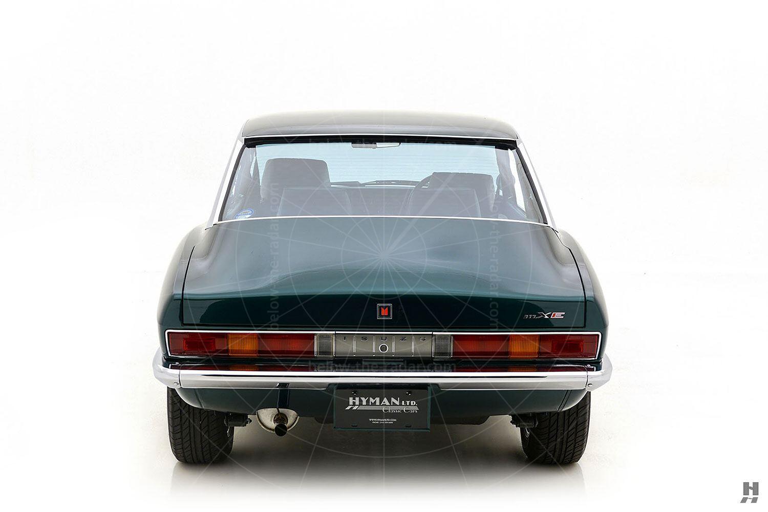 Isuzu 117 Coupé Pic: Hyman Ltd | Isuzu 117 Coupé