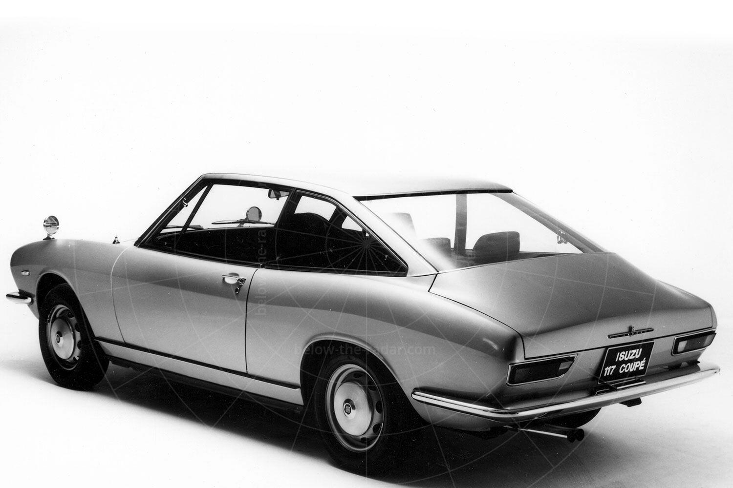 Isuzu 117 Coupé publicity shot Pic: magiccarpics.co.uk | Isuzu 117 Coupé publicity shot