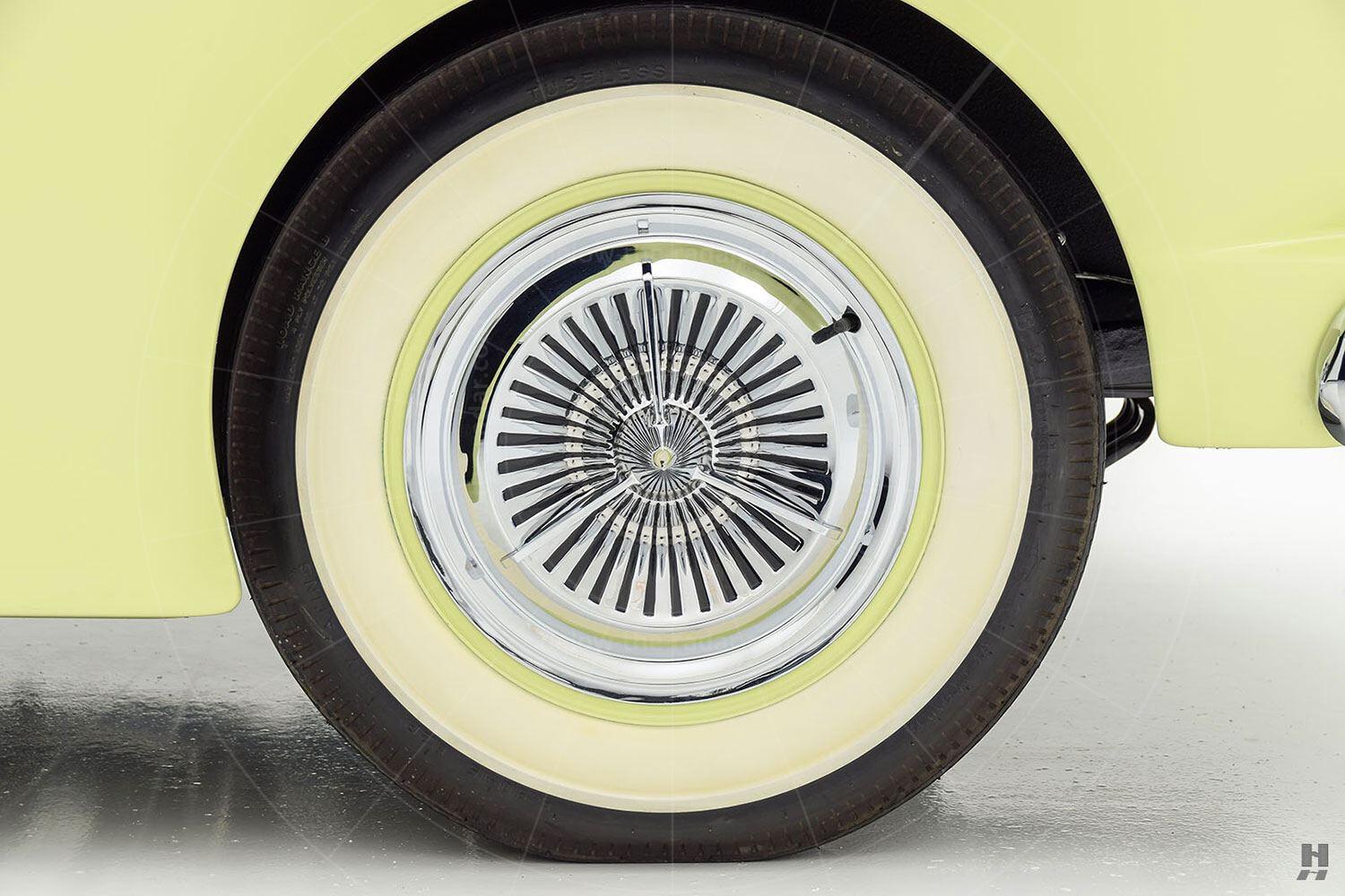 Kaiser Darrin 161 front wheel Pic: Hyman Ltd | Kaiser Darrin 161 front wheel