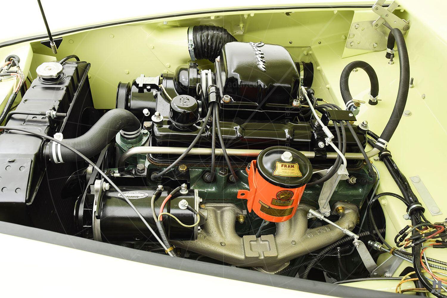 Kaiser Darrin 161 engine bay Pic: Hyman Ltd | Kaiser Darrin 161 engine bay