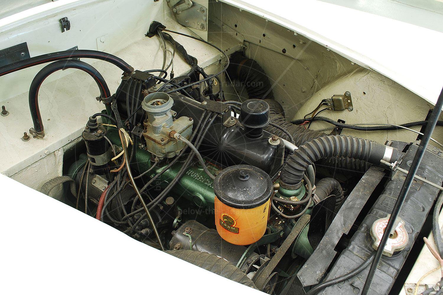 Kaiser Darrin 161 chassis #1 - engine bay Pic: Hyman Ltd | Kaiser Darrin 161 chassis #1 - engine bay