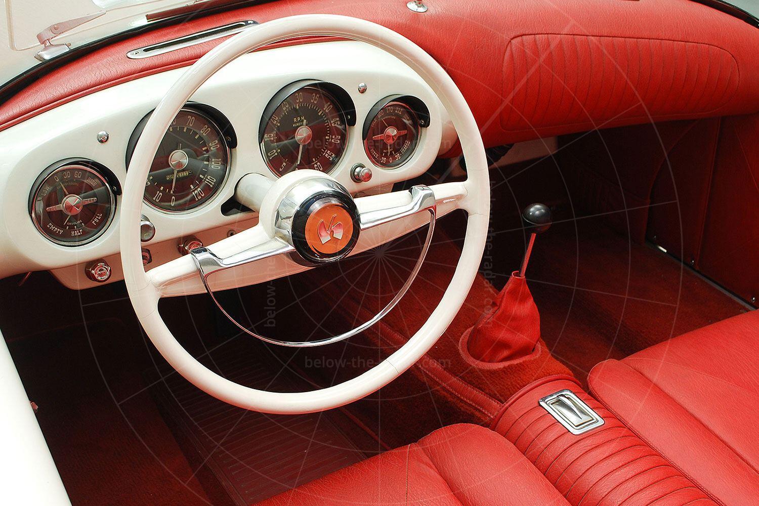 Kaiser Darrin 161 chassis #1 - dashboard Pic: Hyman Ltd | Kaiser Darrin 161 chassis #1 - dashboard