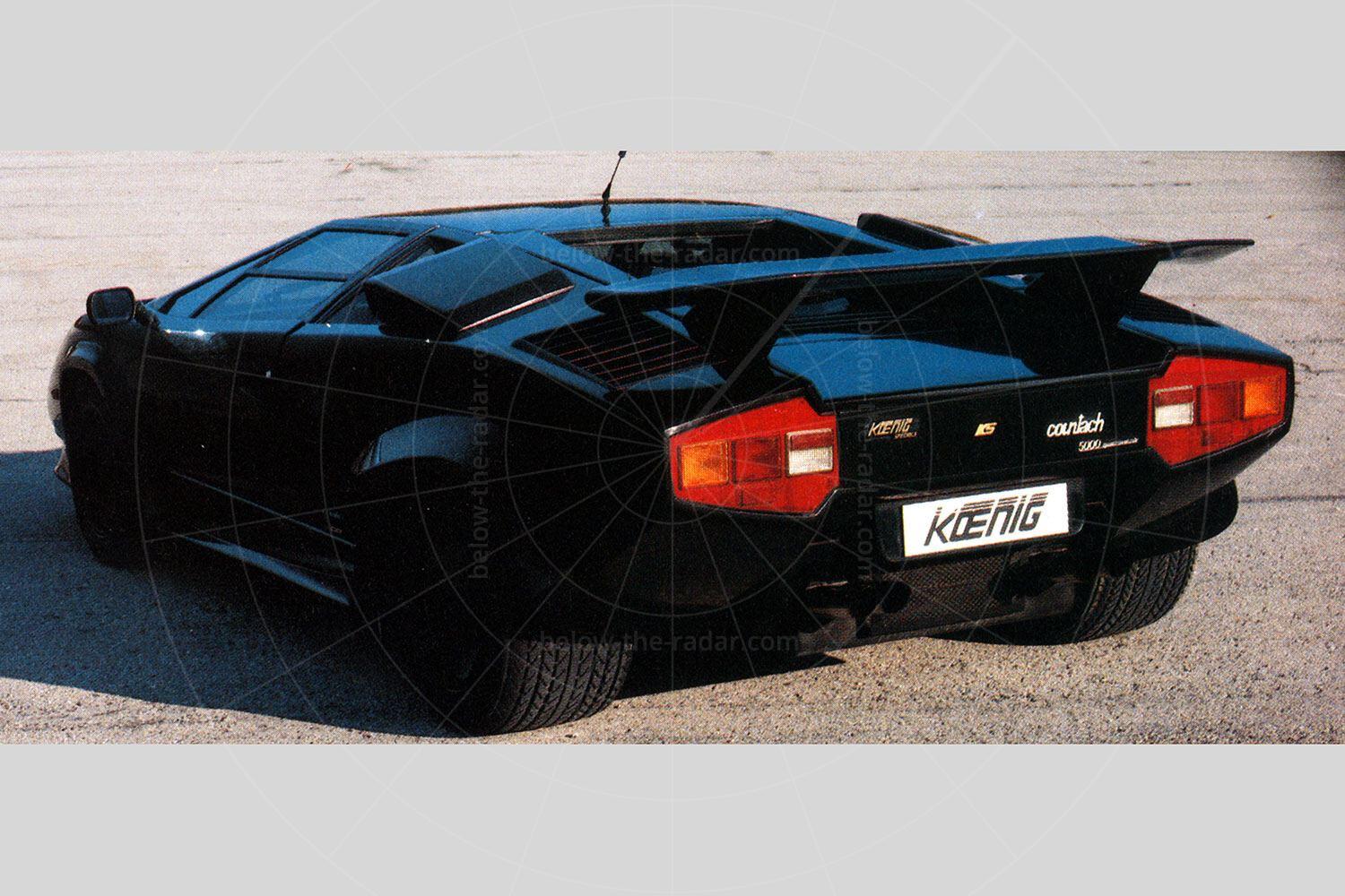 The story of the Lamborghini Countach by Koenig on Below The Radar