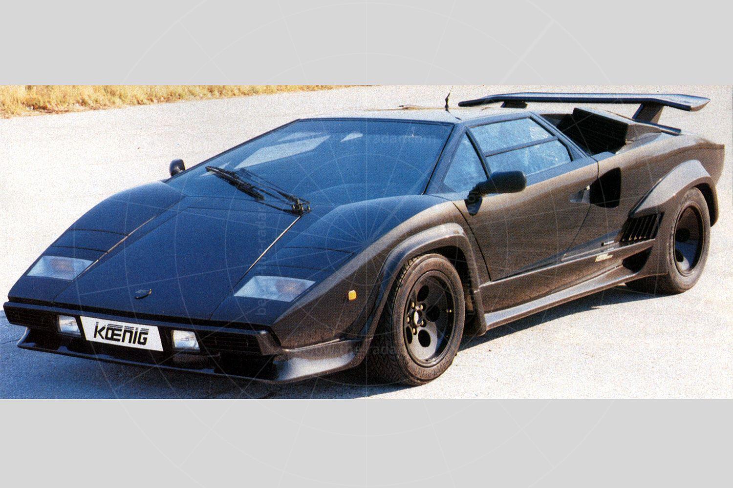 The story of the Lamborghini Countach by Koenig on Below The Radar