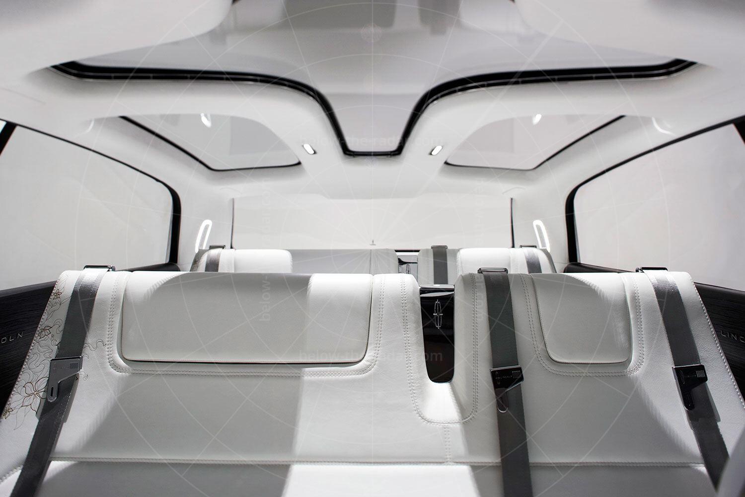 Lincoln C Concept front seat Pic: Lincoln | Lincoln C concept front seat