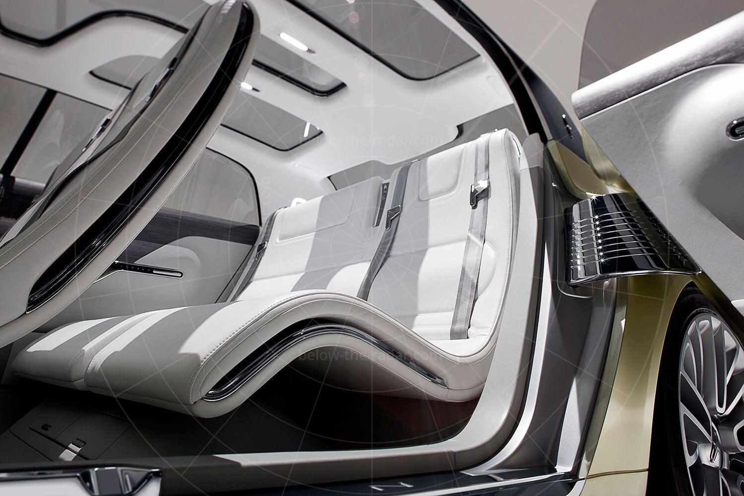Lincoln C Concept rear seat Pic: Lincoln | Lincoln C concept rear seat
