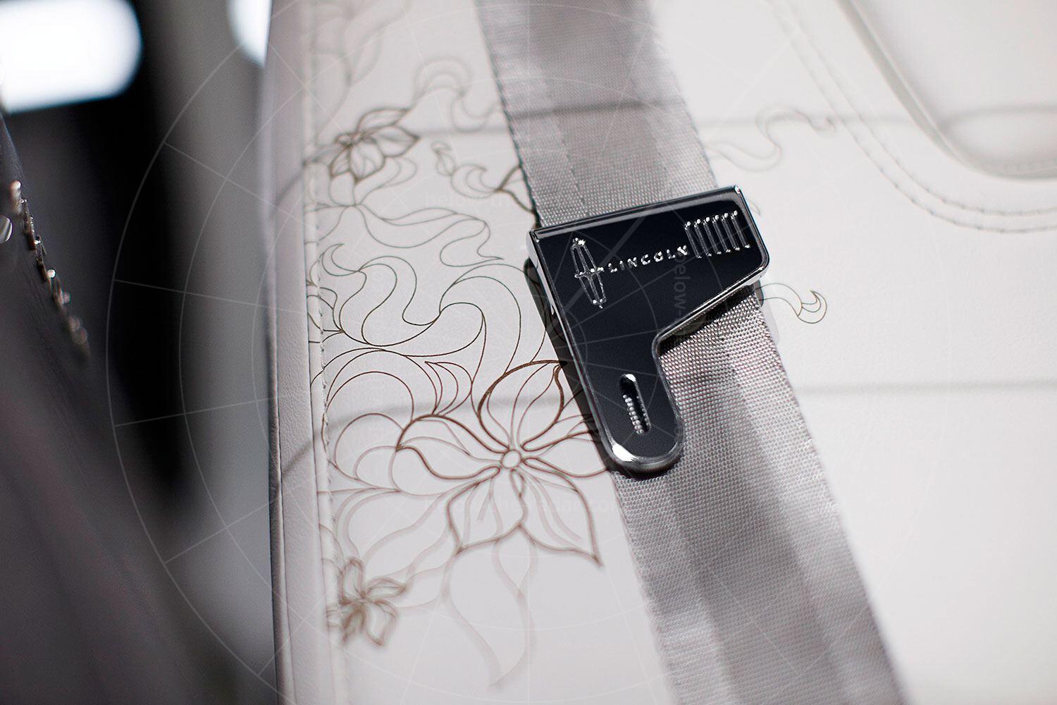 Lincoln C Concept seat fabric Pic: Lincoln | Lincoln C concept seat fabric