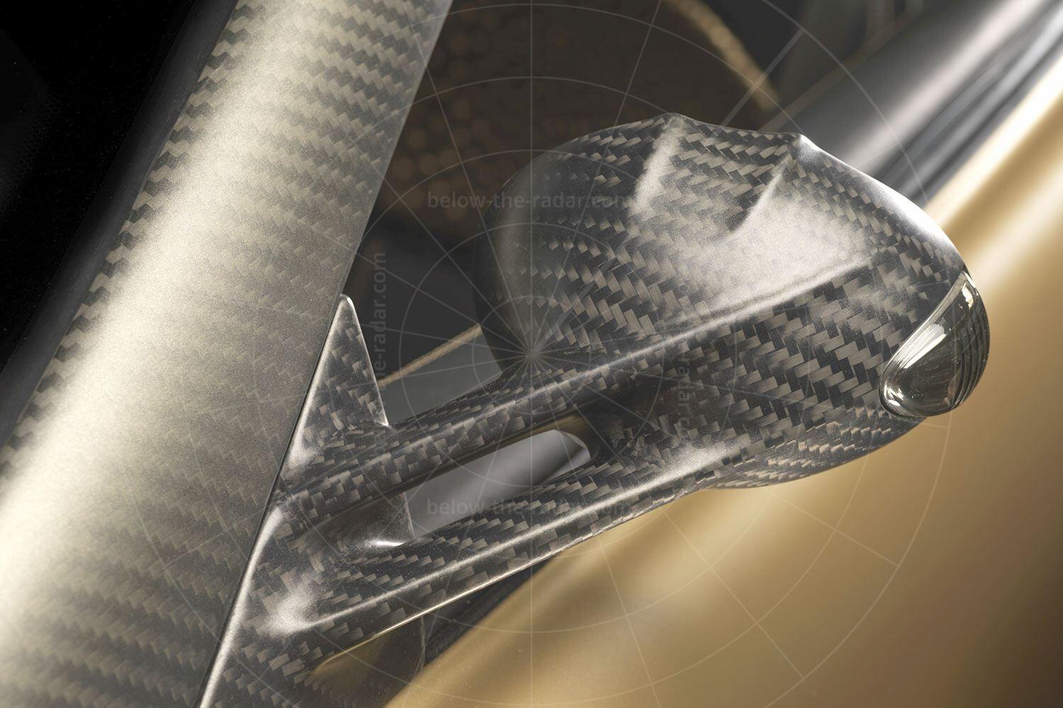 Mercedes SLR Mansory Renovatio - door mirror Pic: Mansory | Mercedes SLR Mansory Renovatio - door mirror