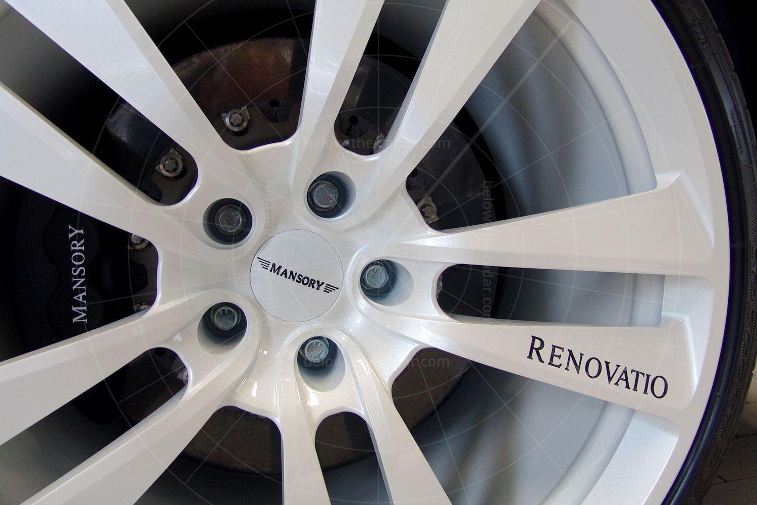 Mercedes SLR Mansory Renovatio - forged alloy wheel Pic: Mansory | Mercedes SLR Mansory Renovatio - forged alloy wheel