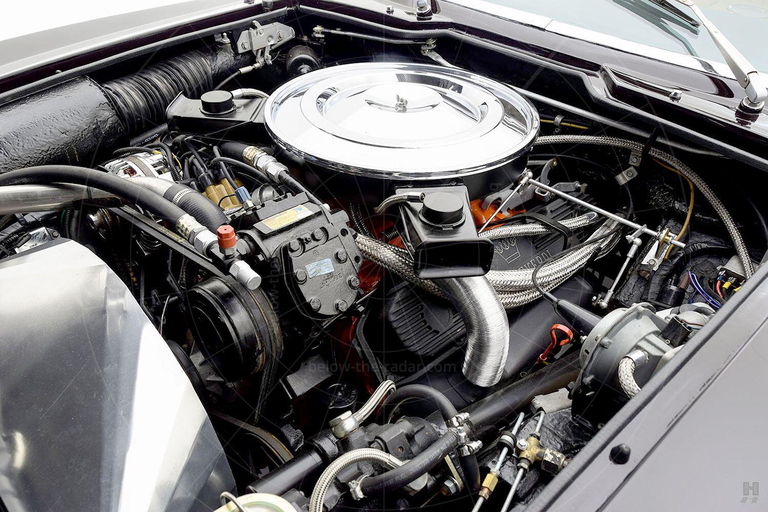 The Monteverdi High Speed 375/4 engine bay Pic: Hyman Ltd | The Monteverdi High Speed 375/4 engine bay