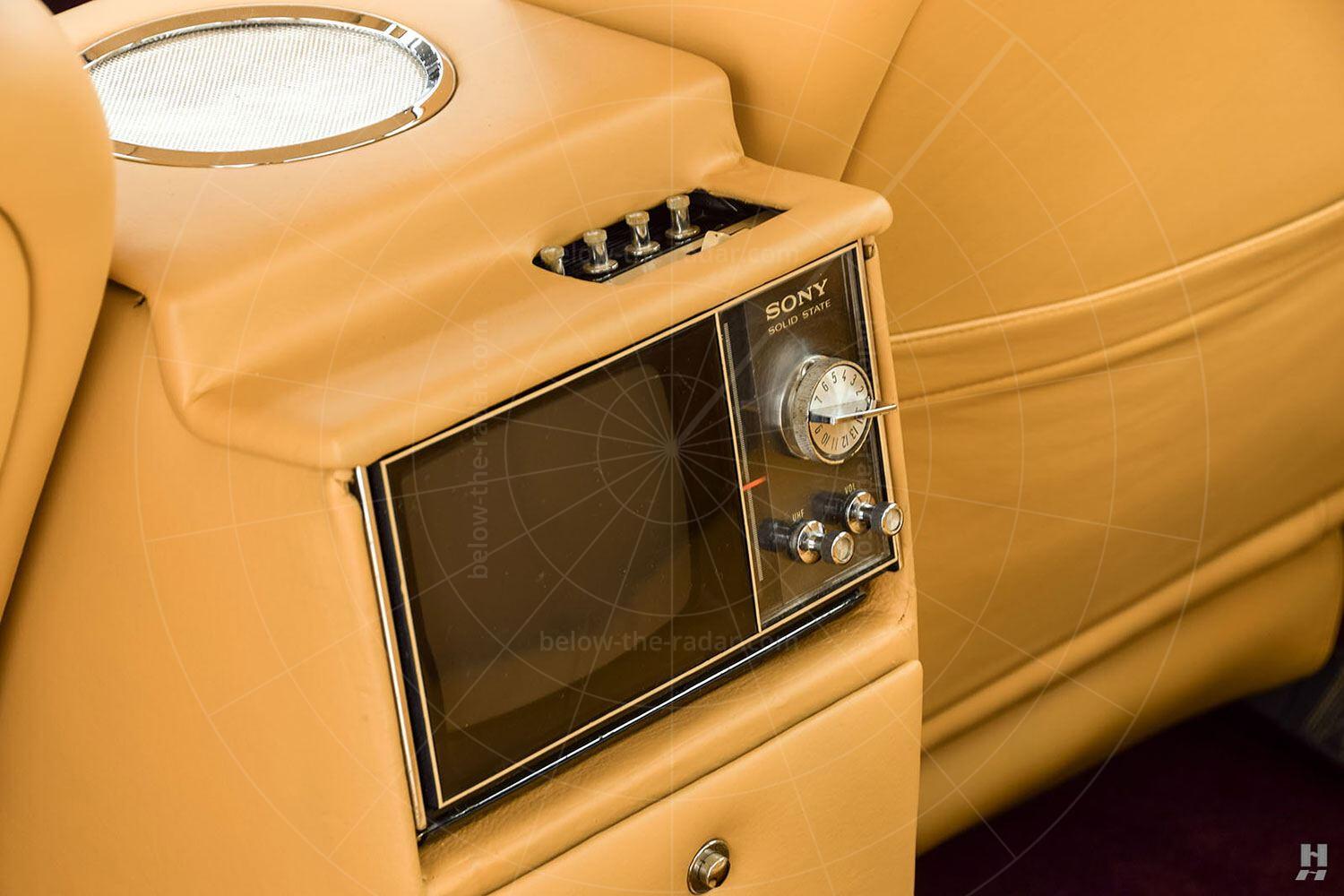 The Monteverdi High Speed 375/4 - optional Sony TV Pic: Hyman Ltd | The Monteverdi High Speed 375/4 - optional Sony TV