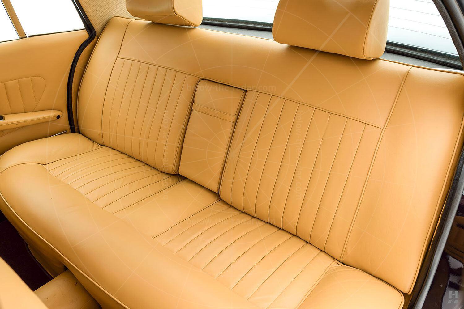 The Monteverdi High Speed 375/4 rear seats Pic: Hyman Ltd | The Monteverdi High Speed 375/4 rear seats
