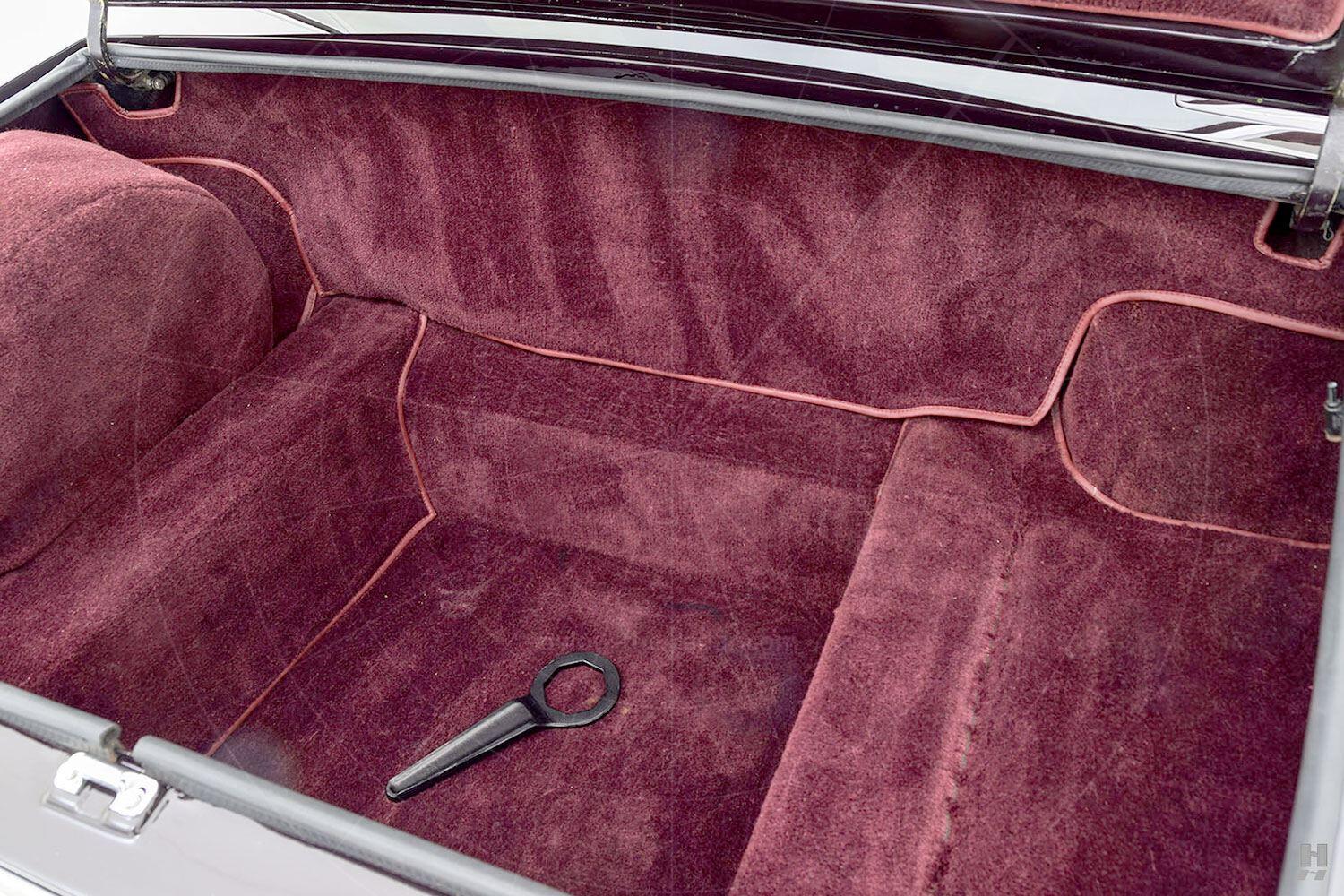 The Monteverdi High Speed 375/4 boot Pic: Hyman Ltd | The Monteverdi High Speed 375/4 boot