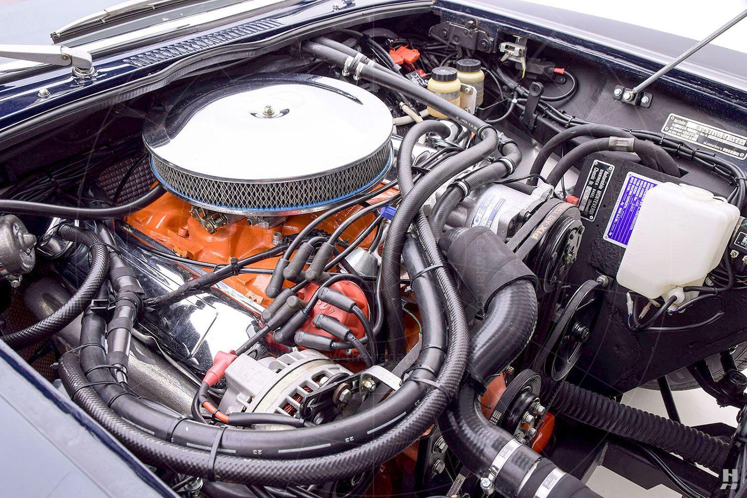 The Monteverdi High Speed 375 L engine bay Pic: Hyman Ltd | The Monteverdi High Speed 375 L engine bay
