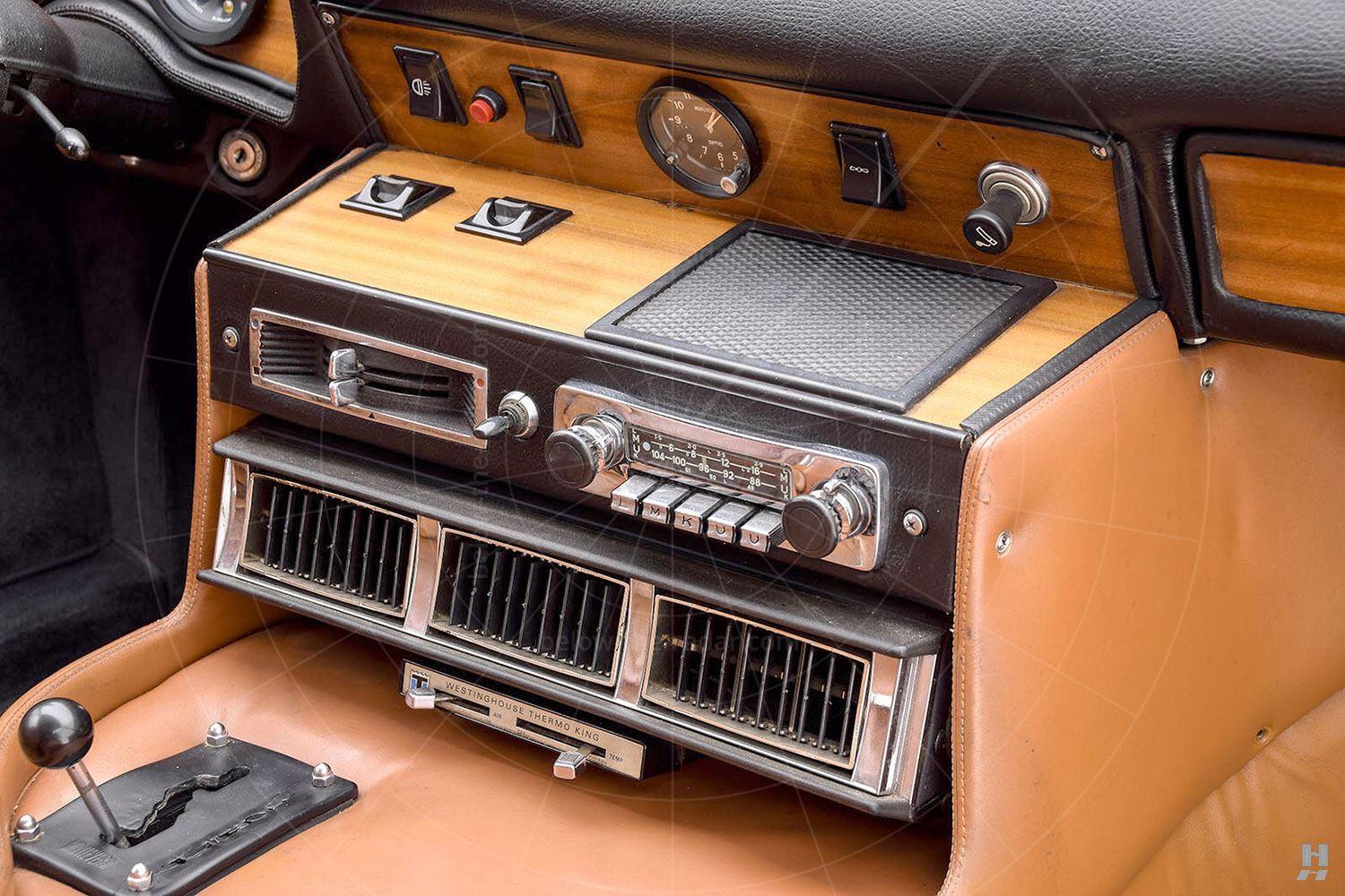 The Monteverdi High Speed 375 L dashboard Pic: Hyman Ltd | The Monteverdi High Speed 375 L dashboard