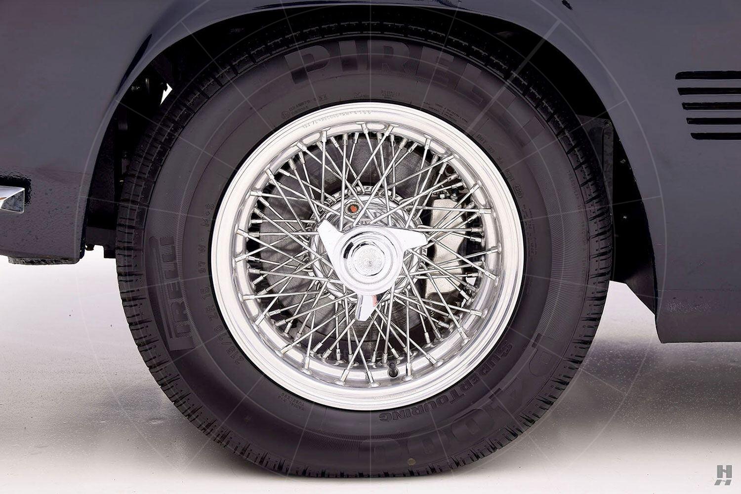 The Monteverdi High Speed 375 L front wheel Pic: Hyman Ltd | The Monteverdi High Speed 375 L front wheel