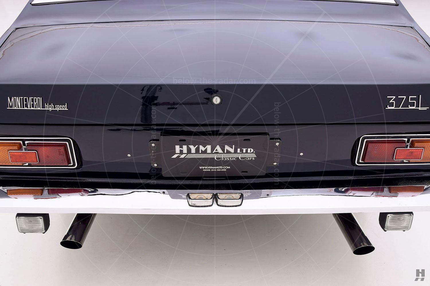 The Monteverdi High Speed 375 L Pic: Hyman Ltd | The Monteverdi High Speed 375 L