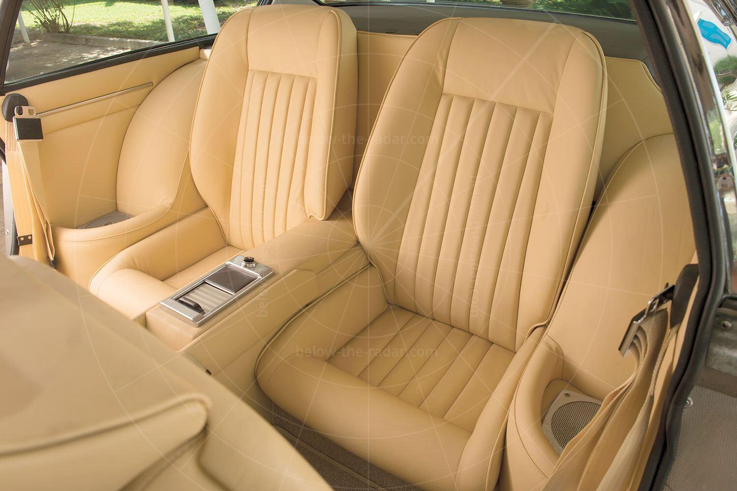 The Monteverdi High Speed 375 L rear seats Pic: RM Sotheby's | The Monteverdi High Speed 375 L rear seats