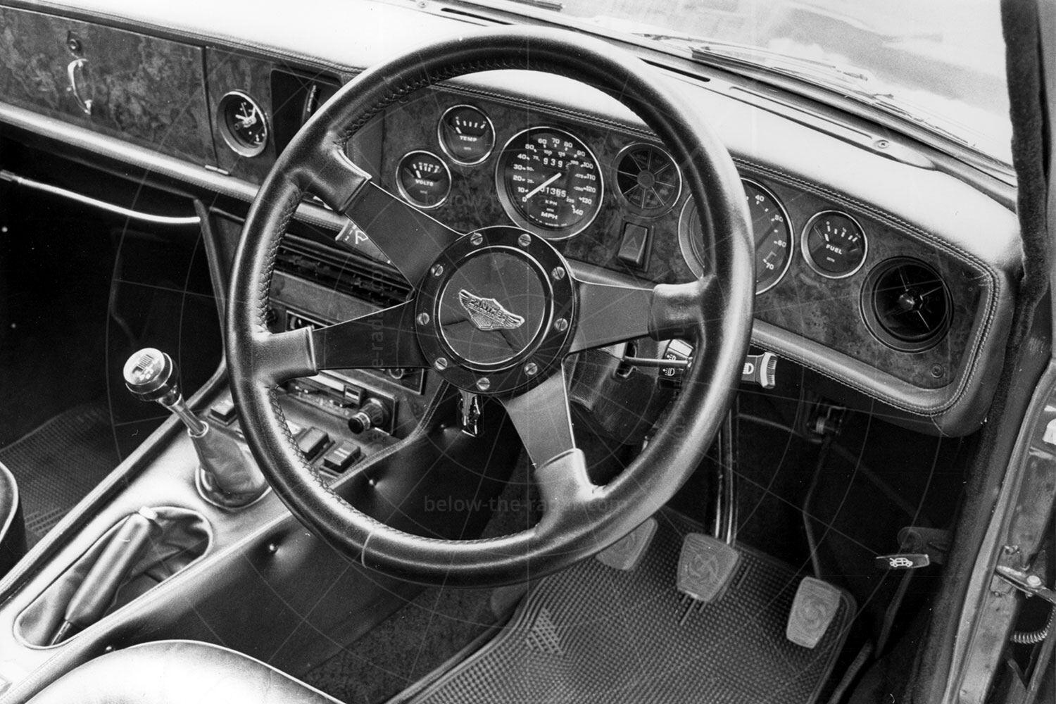 Panther Rio dashboard Pic: magiccarpics.co.uk | Panther Rio dashboard