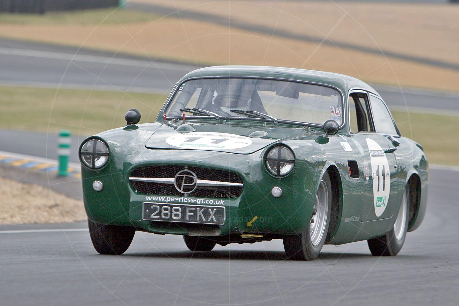 Peerless GT in the 2008 Le Mans Classic Pic: magiccarpics.co.uk | Peerless GT in the 2008 Le Mans Classic