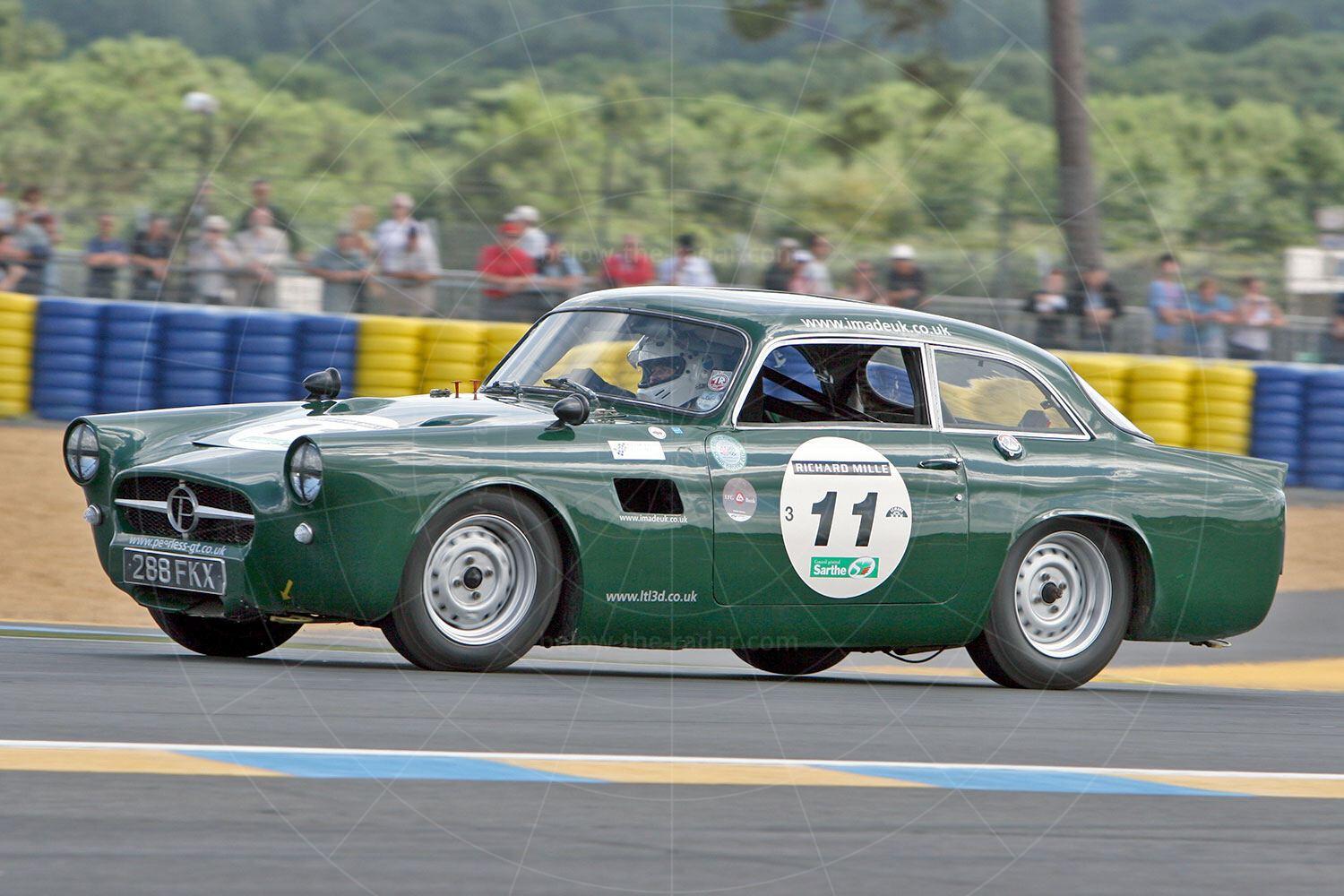 Peerless GT in the 2008 Le Mans Classic Pic: magiccarpics.co.uk | Peerless GT in the 2008 Le Mans Classic