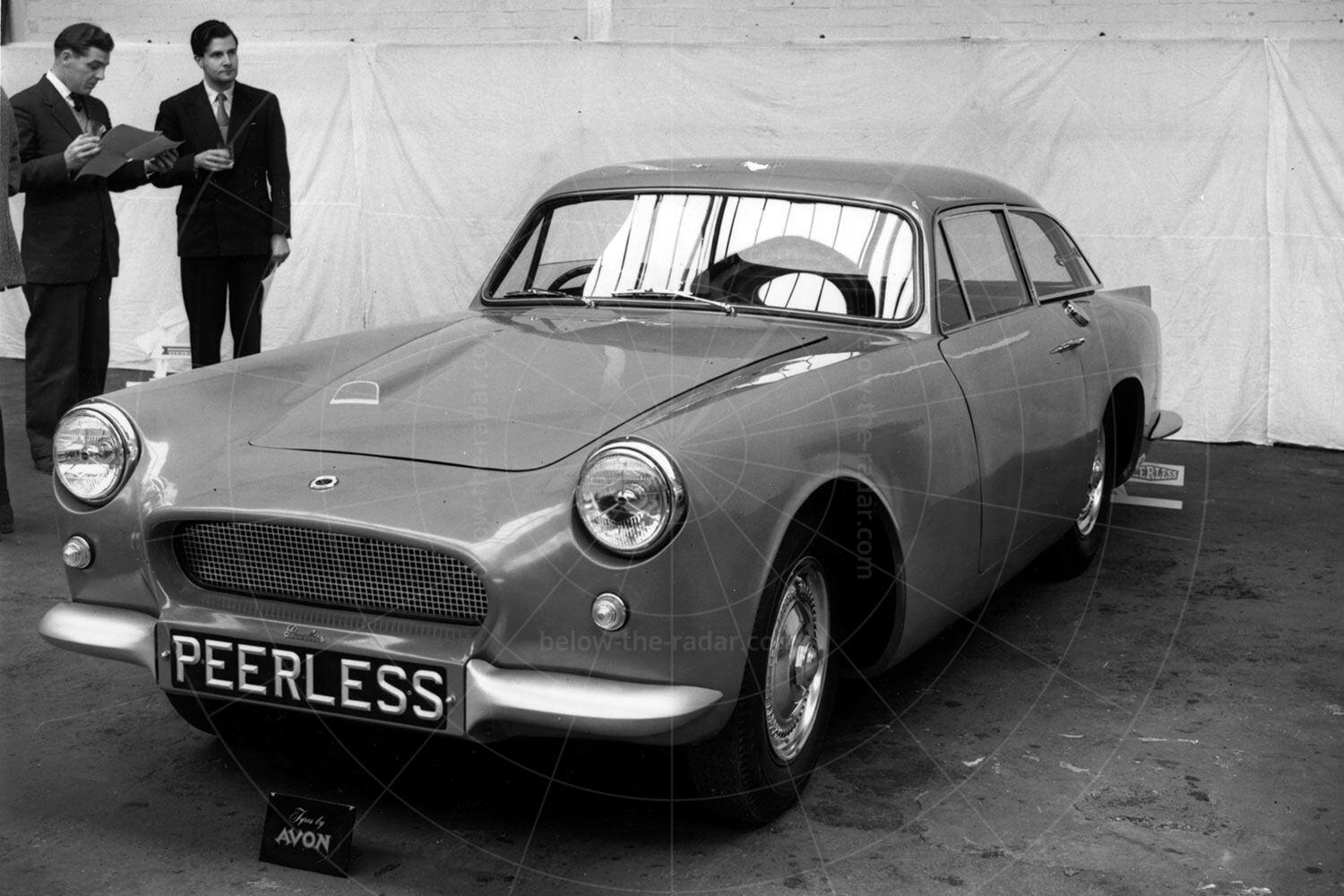 Peerless GT unveiling in 1958 Pic: magiccarpics.co.uk | Peerless GT unveiling in 1958