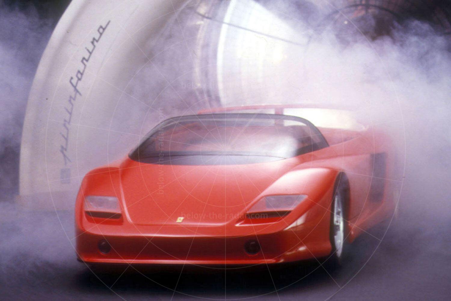 Pininfarina Mythos - 1989 launch Pic: magiccarpics.co.uk | Pininfarina Mythos - 1989 launch