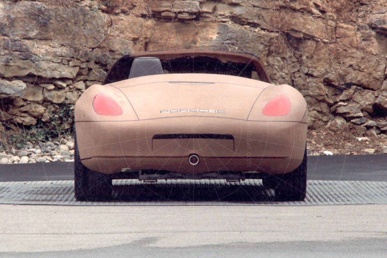 Porsche Boxster concept being built Pic: Porsche | Porsche Boxster concept being built