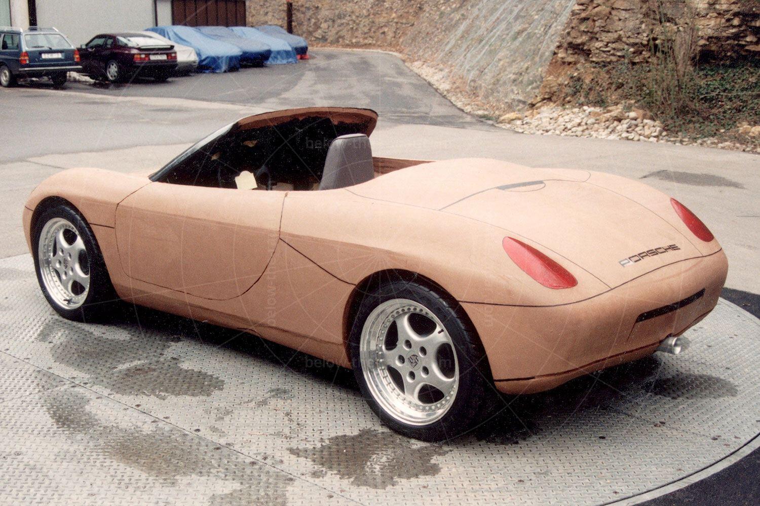 Porsche Boxster concept being built Pic: Porsche | Porsche Boxster concept being built