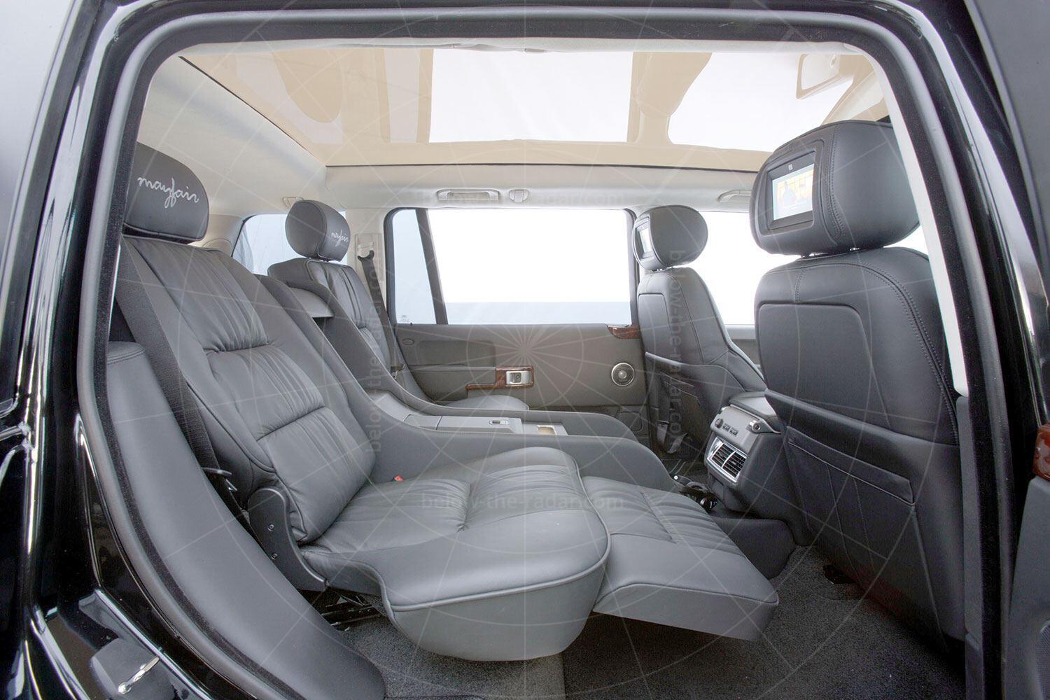 Range Rover Mayfair rear seats Pic: magiccarpics.co.uk | Range Rover Mayfair rear seats