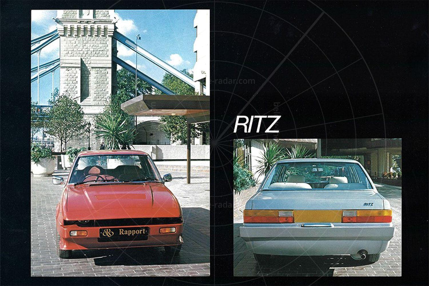 Rapport Ritz brochure Pic: magiccarpics.co.uk | Rapport Ritz brochure
