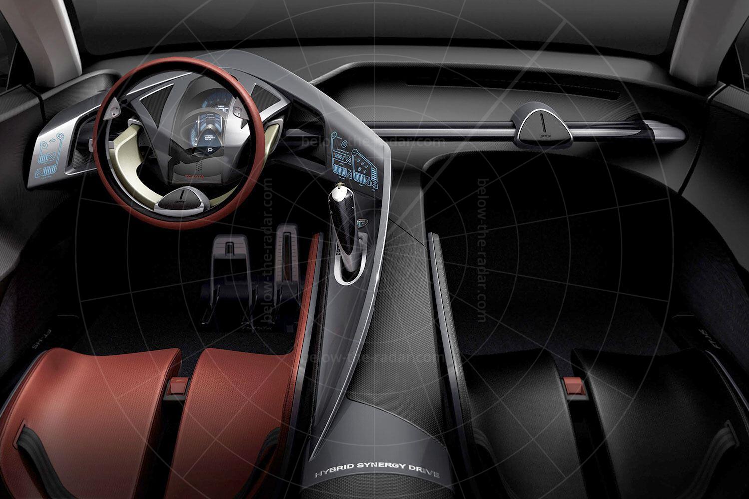 Toyota FT-HS concept dashboard Pic: Toyota | Toyota FT-HS concept dashboard