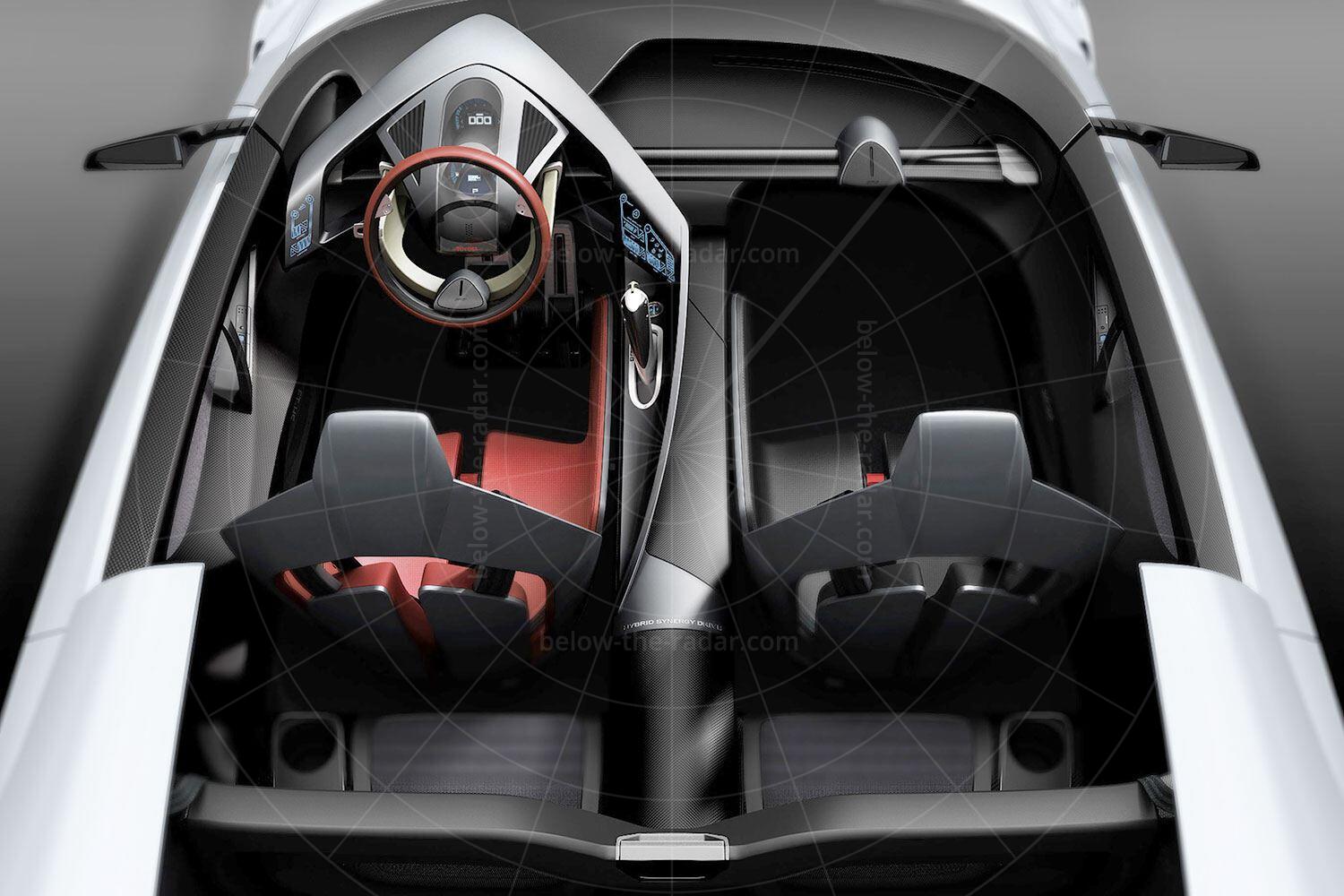 Toyota FT-HS concept interior Pic: Toyota | Toyota FT-HS concept interior