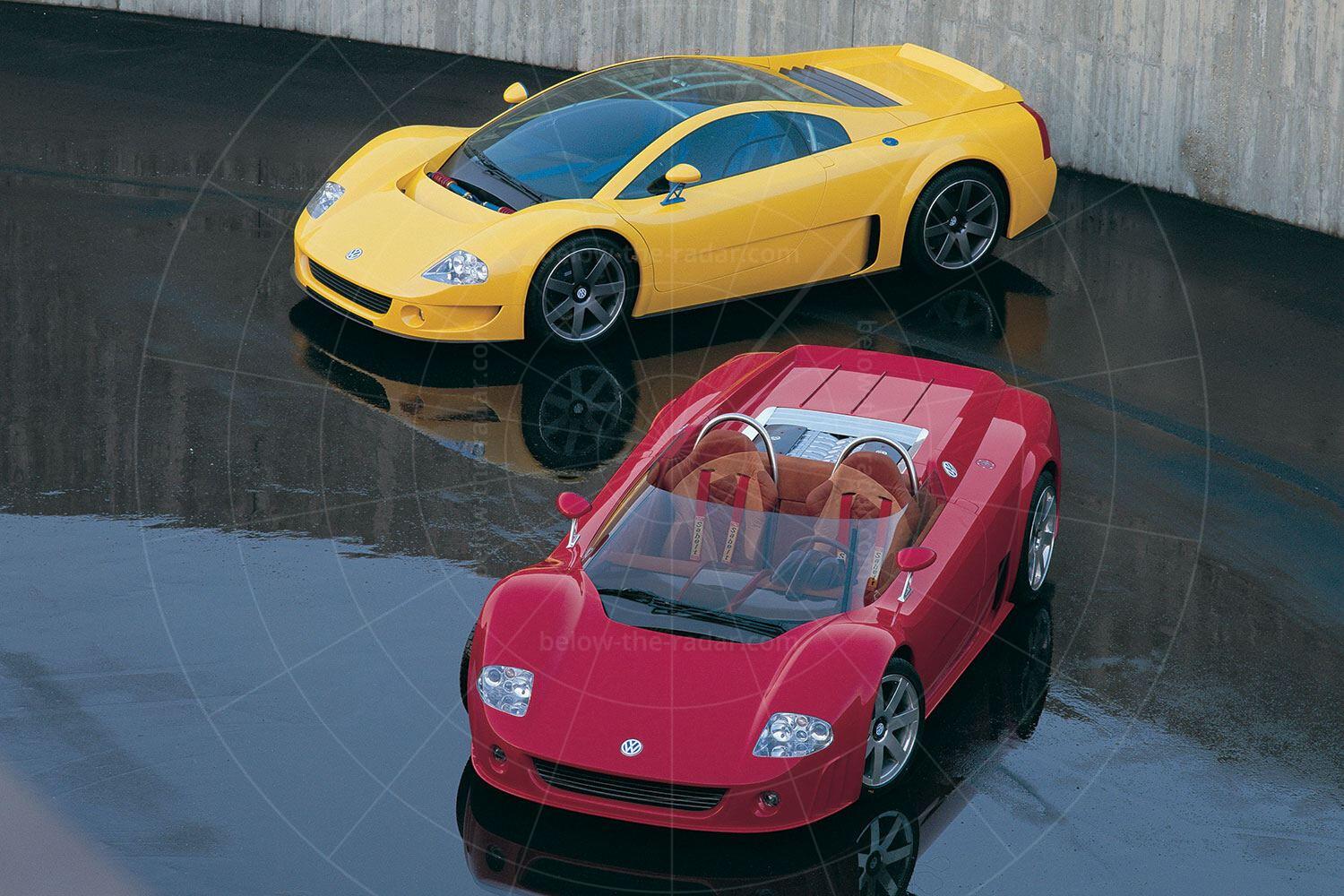 Volkswagen W12 coupé and roadster Pic: Volkswagen | Volkswagen W12 coupé and roadster