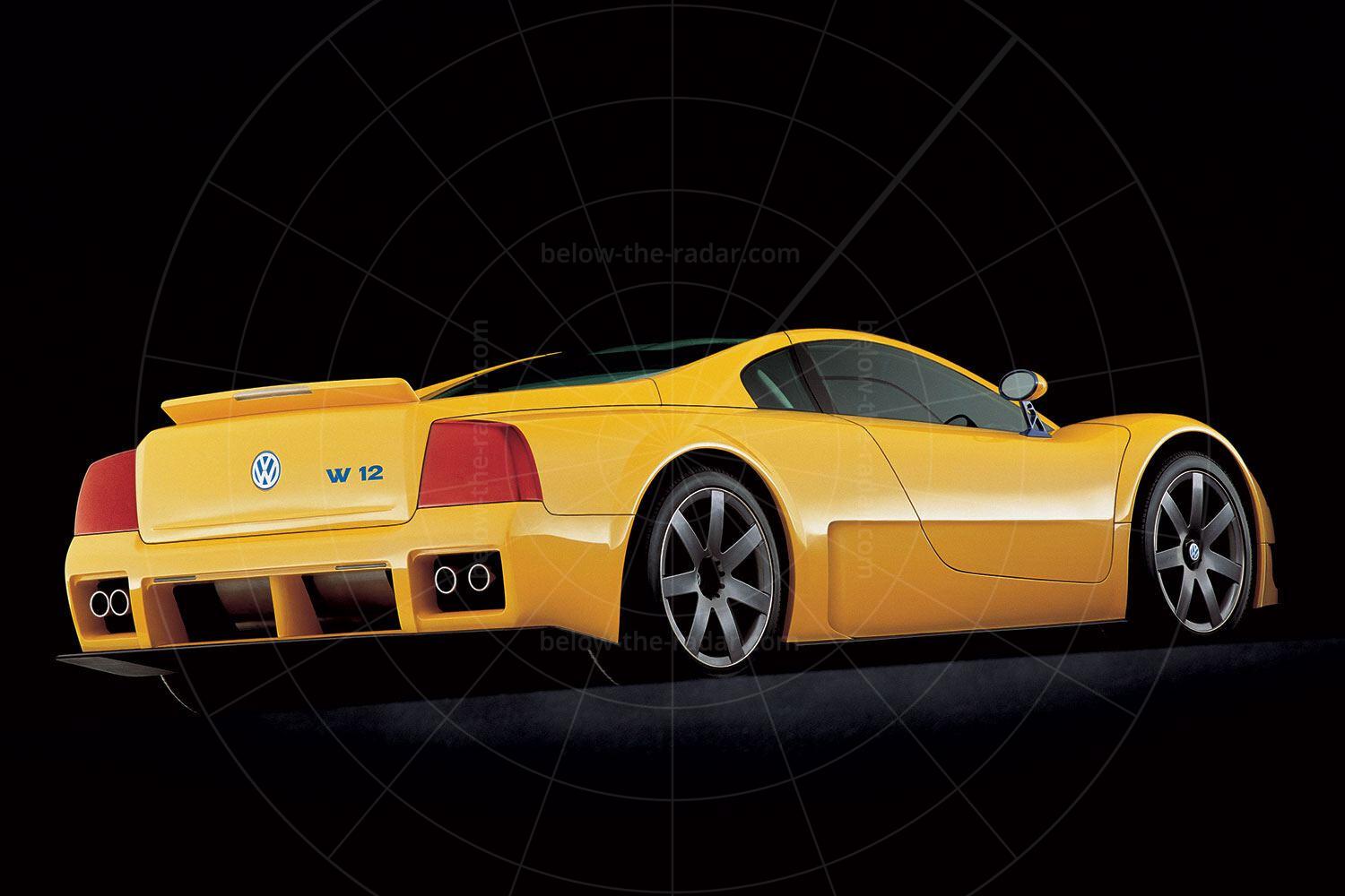 1997 Volkswagen W12 coupé Pic: Volkswagen | 1997 Volkswagen W12 coupé