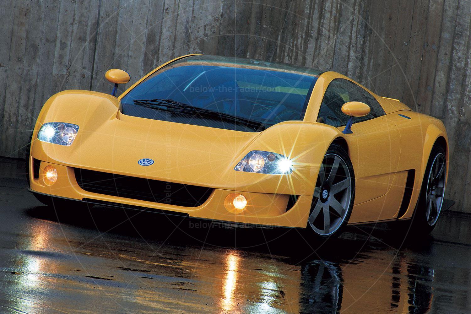 1997 Volkswagen W12 coupé Pic: Volkswagen | 1997 Volkswagen W12 coupé