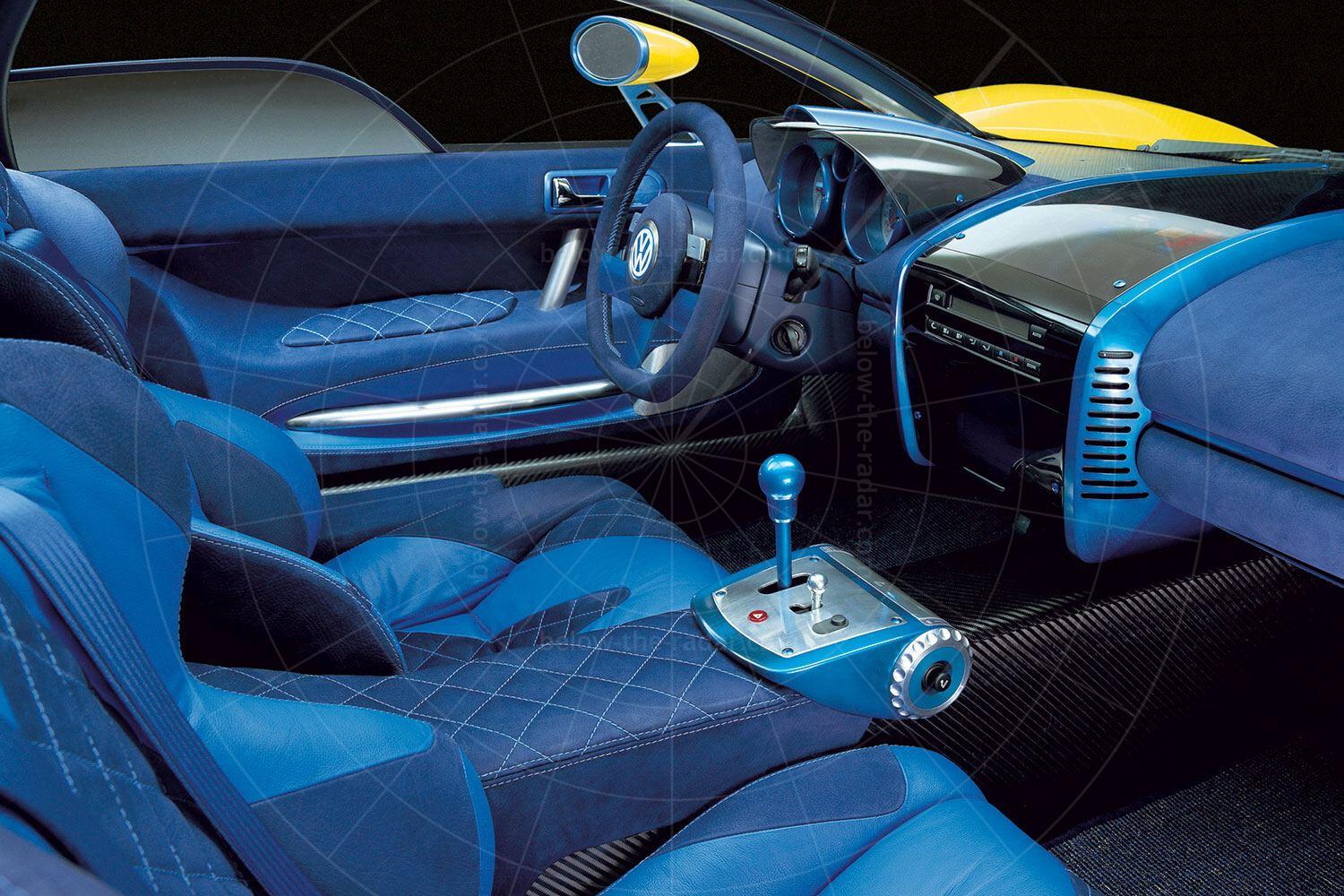 1997 Volkswagen W12 coupé interior Pic: Volkswagen | 1997 Volkswagen W12 coupé interior