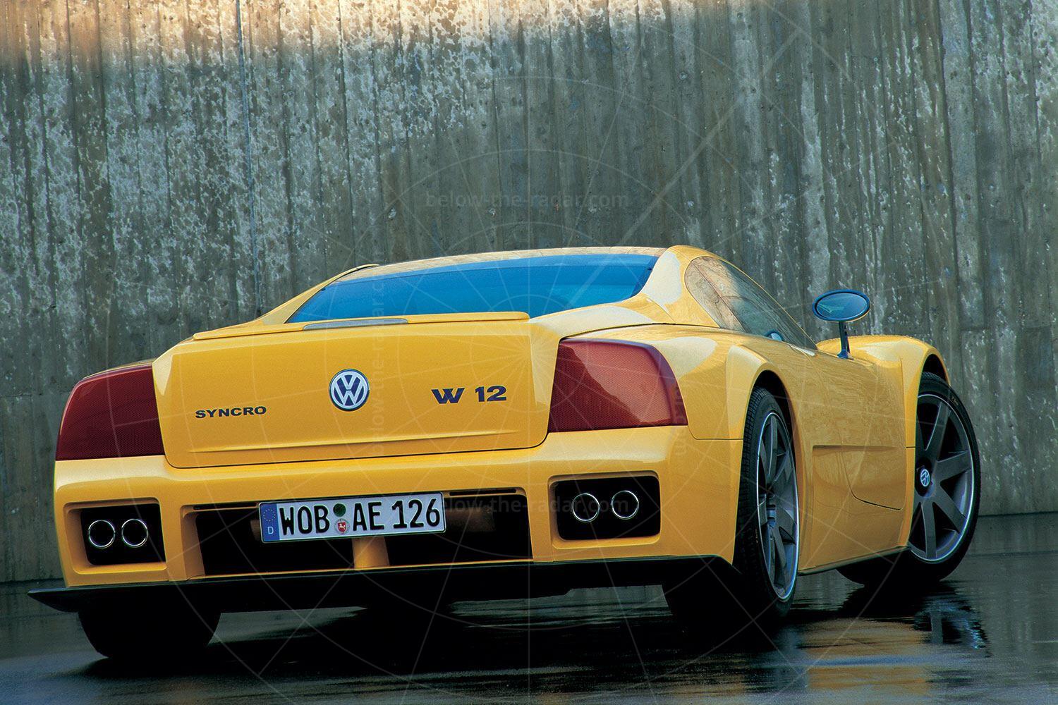 1997 Volkswagen W12 coupé Pic: Volkswagen | 1997 Volkswagen W12 coupé